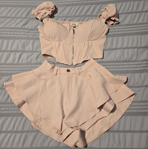 Pink Layered Set - Picture 2 of 4